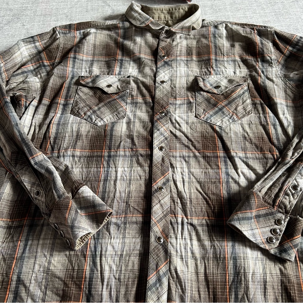 Kuhl Men’s Plaid Button-Up Shirt Size XXL